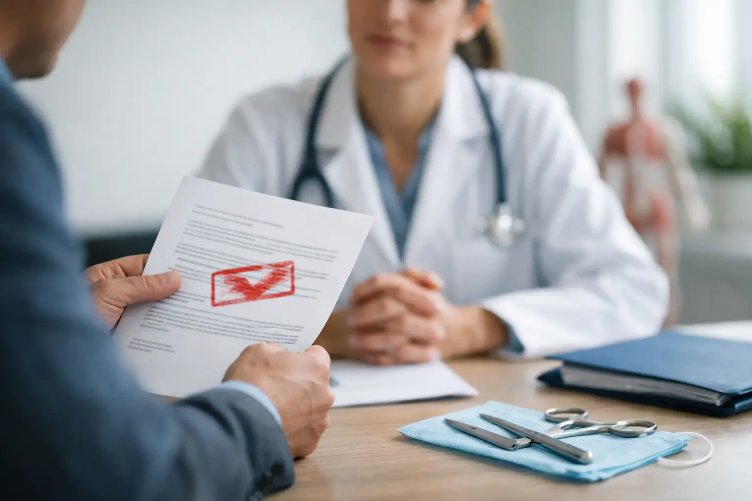 Como recorrer da negativa de cirurgia no plano